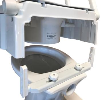 Toilettensitzerhöhung TSE 120 Plus mit Armlehnen